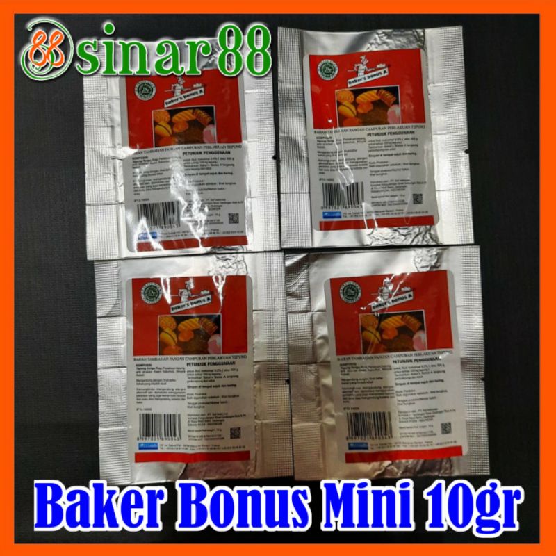 

Baker Bonus Bread Improver 10gr