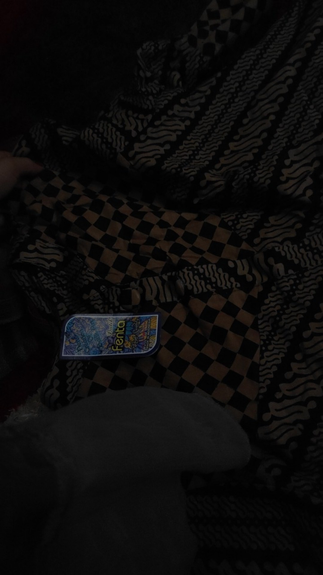 Blus Lonceng Lawasan Mono Coklat Kombi Baju Batik Kantoran Wanita Formal Kondangan Katun Premium