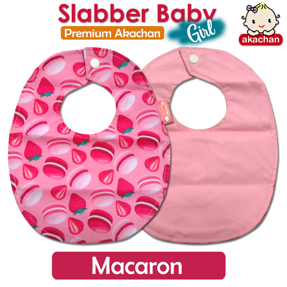 GIRLPremium Baby Slabber Akachan Celemek Bib Slaber Bayi Makan al1