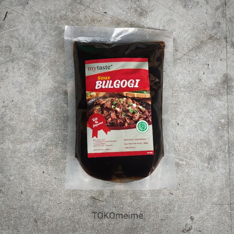 

MYTASTE SAUS BULGOGI 500gr