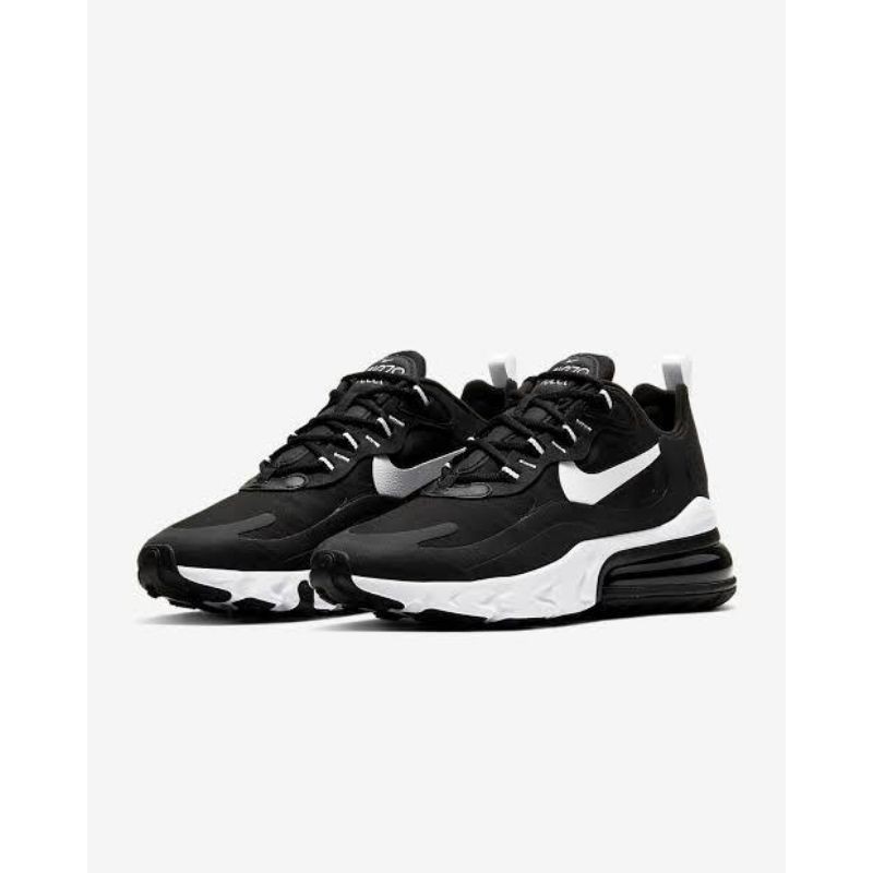 NIKE AIR MAX 270 REACT BLACK WHITE