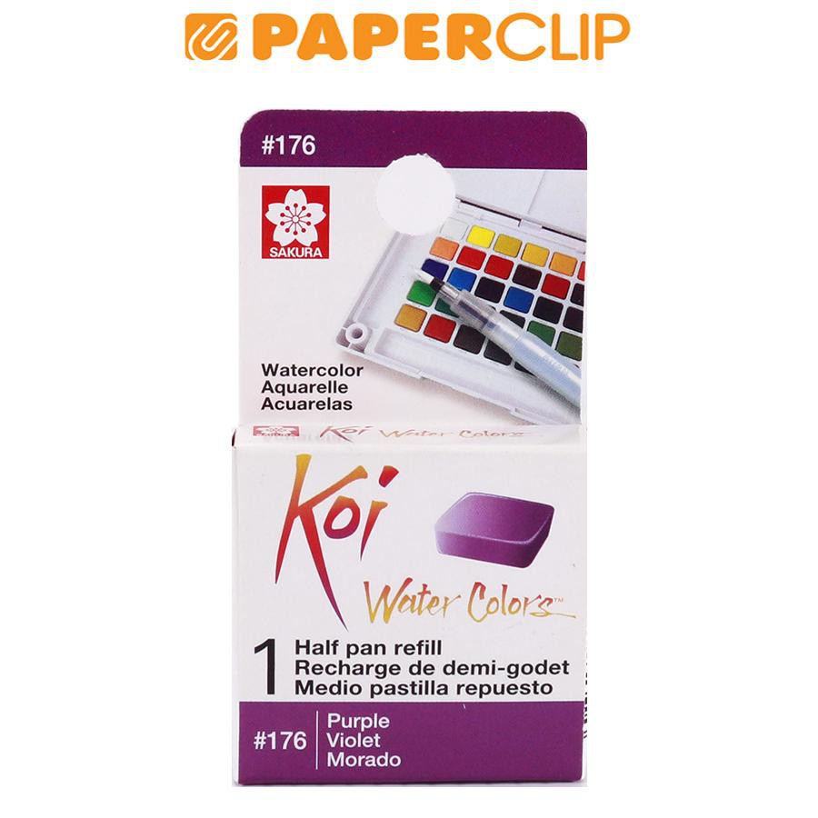 

WATER COLOUR SAKURA HALF PAN PURPLE XNCW-176