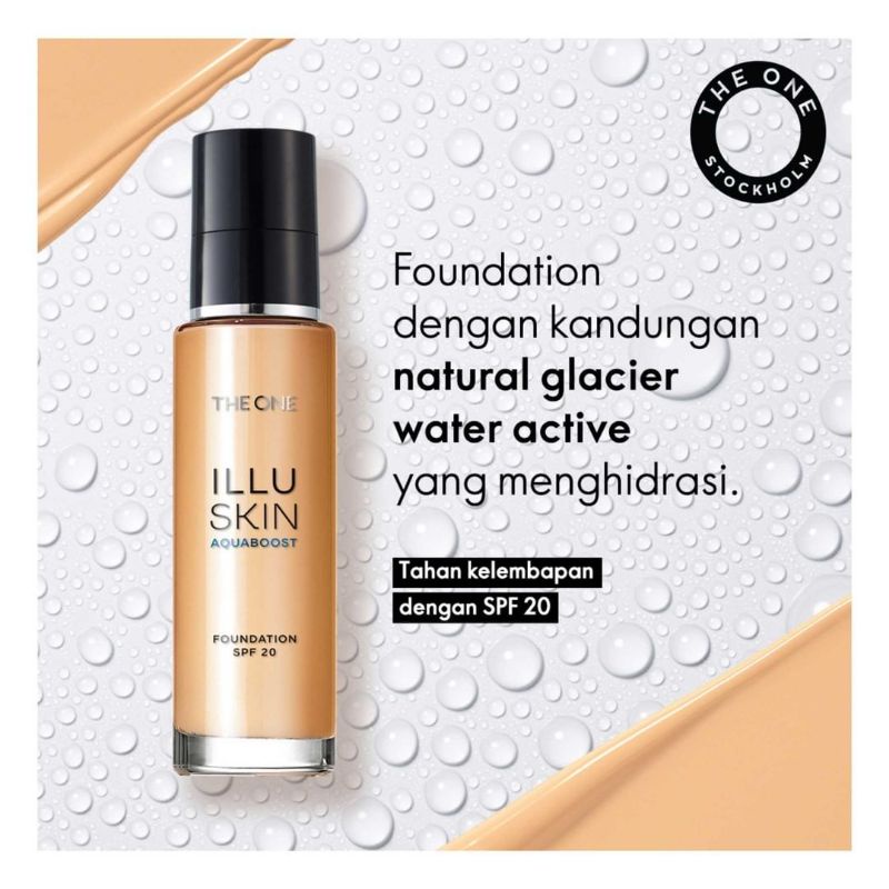 The One Illuskin Aquaboost Foundation SPF 20