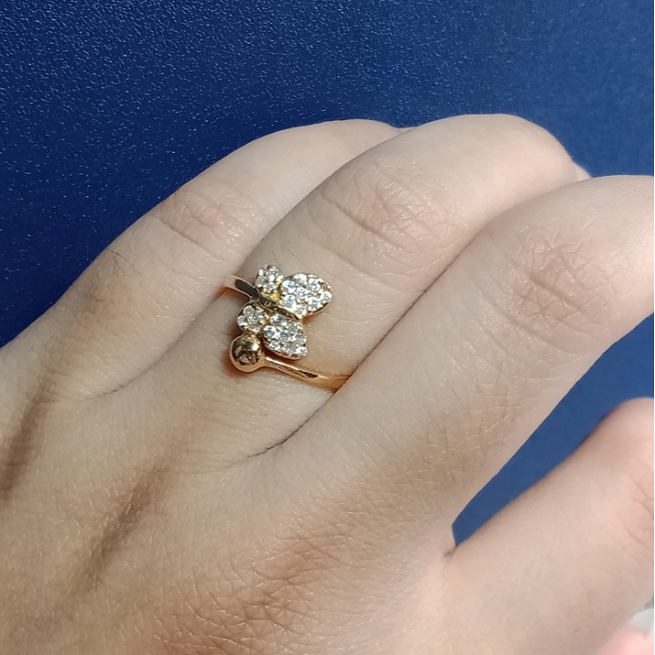 Cincin Emas 17K - 1.95 gr Kadar 750 - 1350