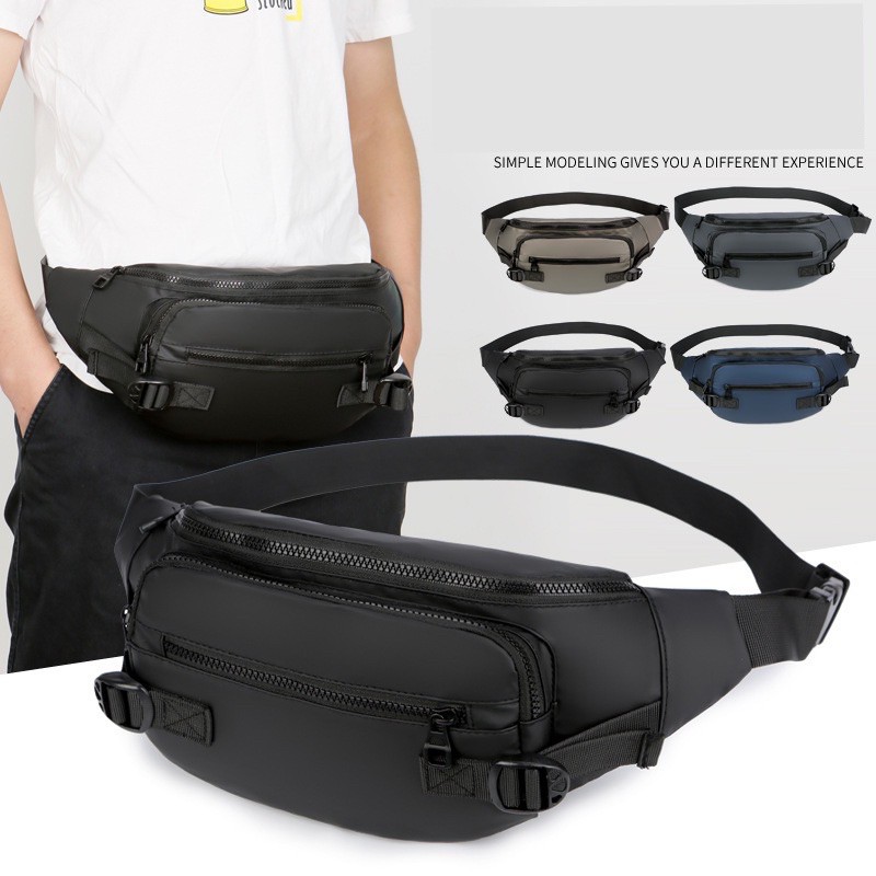 Waistbag Pria ORIGINAL impor Premium Waterproof Tas Slempang Slingbag Tas pinggang TasDada waist bag