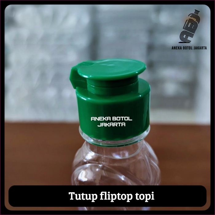 Botol cupir 450 ml 14.5gr tutup fliptop
