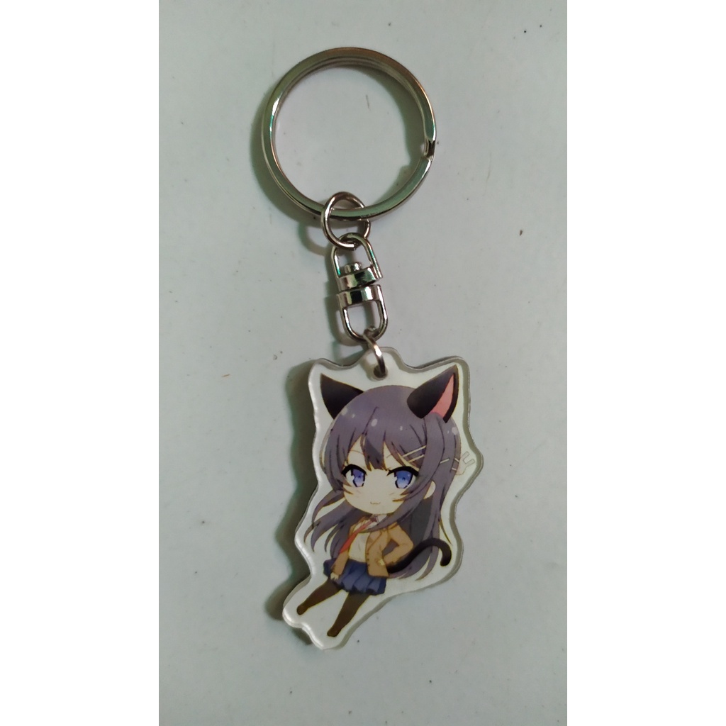 Gantungan Kunci Akrilik Anime Seishun Buta Yarou - Sakurajima Mai