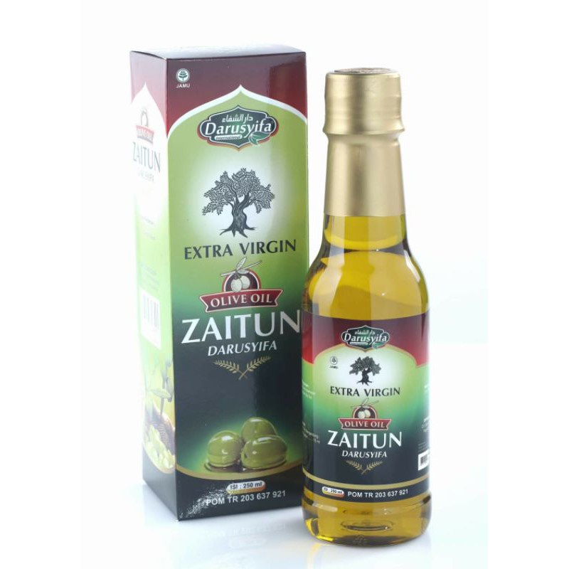 

Minyak Zaitun extra virgin 250ml Darusyifa