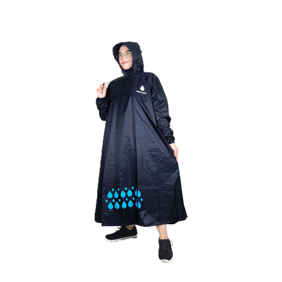 Jas Mantel Hujan Gamis Wanita Muslimah Kualitas Premium