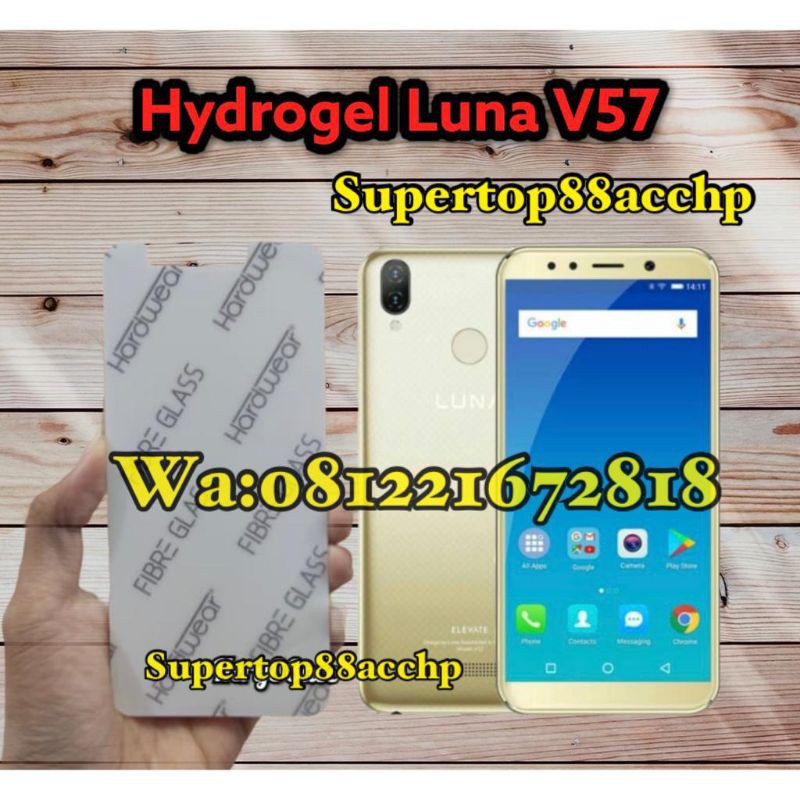 Luna V57 Anti Gores Hydrogel Full Screen Protector