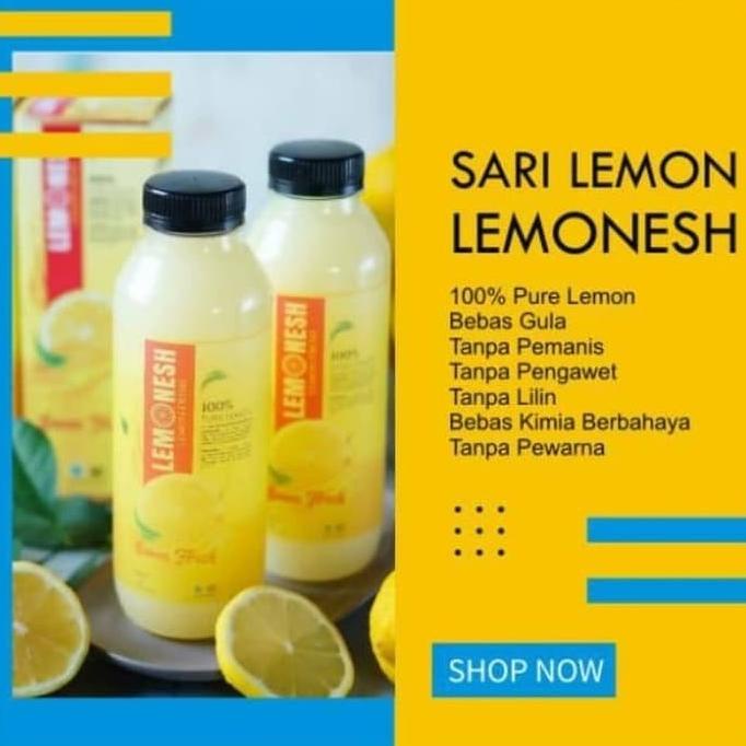 

Promo Awal tahun Sari Lemon Lemones Lemonesh Fresh Murni 500 ml 100% Original Promo Awal tahun