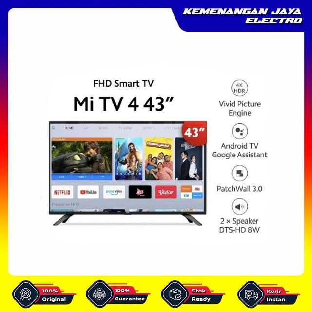Xiaomi Led Smart Android TV 43 Inch MI TV 4