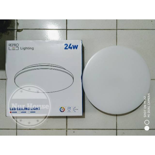 lampu plafon bulat diameter 40 cm led 24 watt repro lampu ...