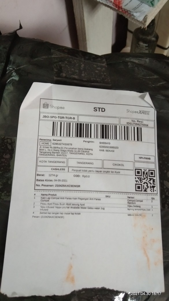 Pisau Apel Pisau Buah Motif Sarung Apel