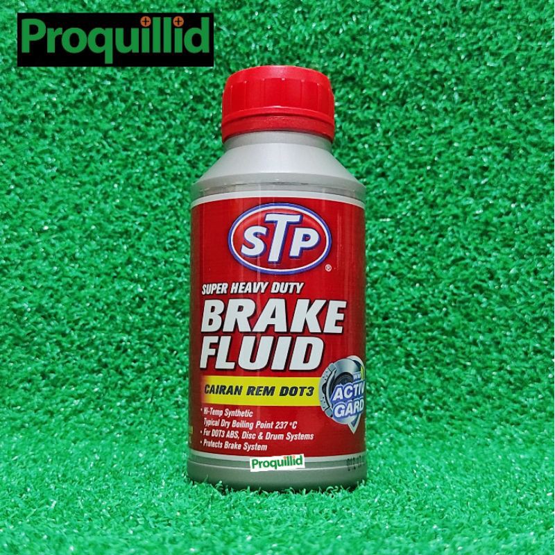 Jual STP BRAKE FLUID DOT3 RED 300 ML CAIRAN OLI MINYAK OLI REM DOT3