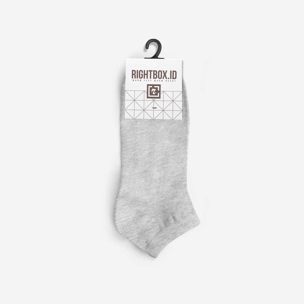 Kaos kaki Wanita, Rightbox Pendek Semata kaki-Light Grey
