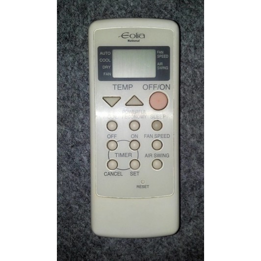 REMOTE AC NATIONAL A75C2271 A75C2193 A75C2347 ORIGINAL