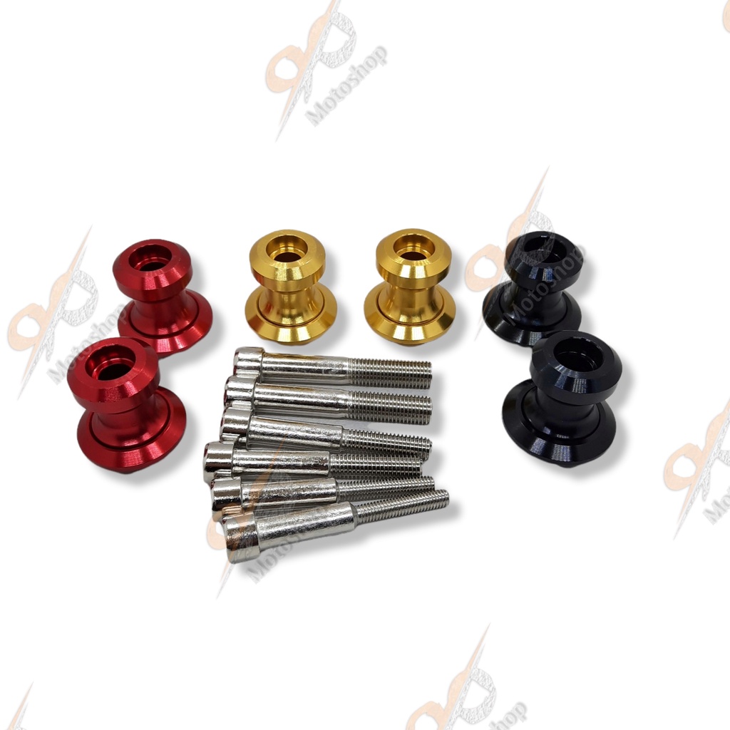 Jalu Baut Paddock Motor GSX R25 R15 Ninja 250 Ninja RR Mono MT25 Universal Sepasang