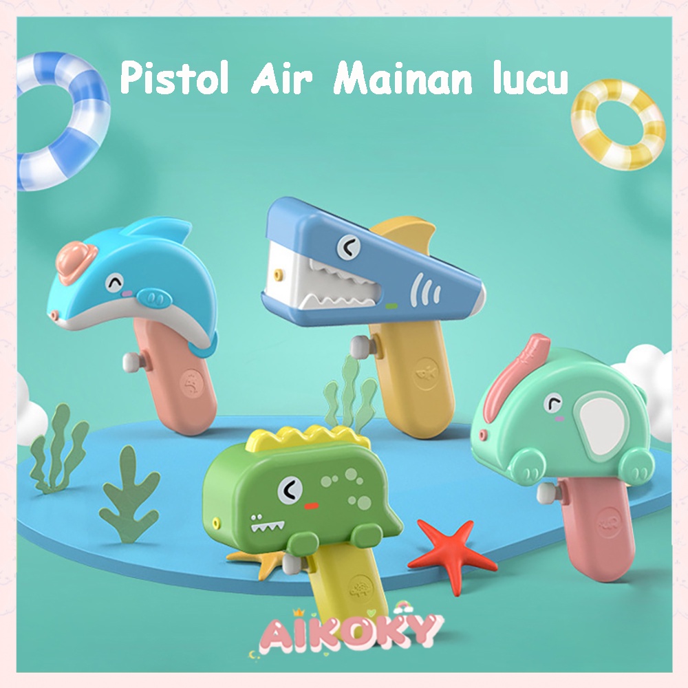 Aikoky Mainan Pistol Air hiu/Water gun mainan anak