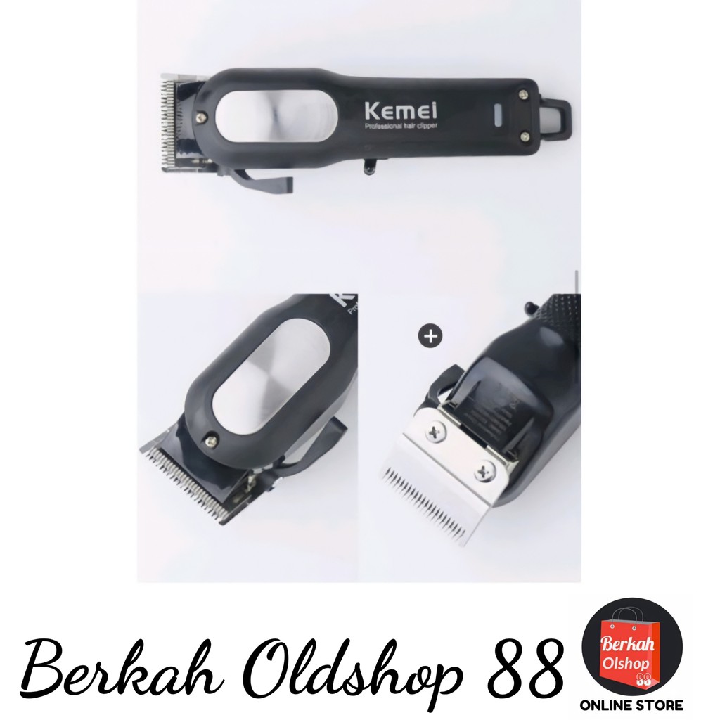 Berkah Oldshop 88 - Hair Clipper KEMEI KM-2604 Mesin Cukur Rambut - Alat Cukur Rambut