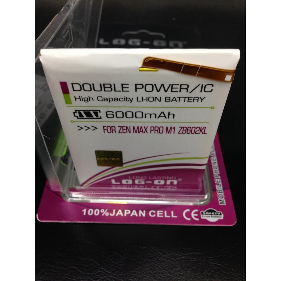 [termurah] Baterai Asus Zenfone Max pro M1 ZB602KL 6000Mah Double Power Log On