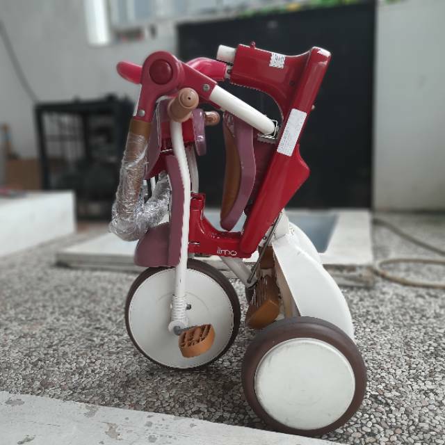 iimo #2 folding bisa lipat sepeda anak iimo preloved second iimo tricycle anak mainan preloved