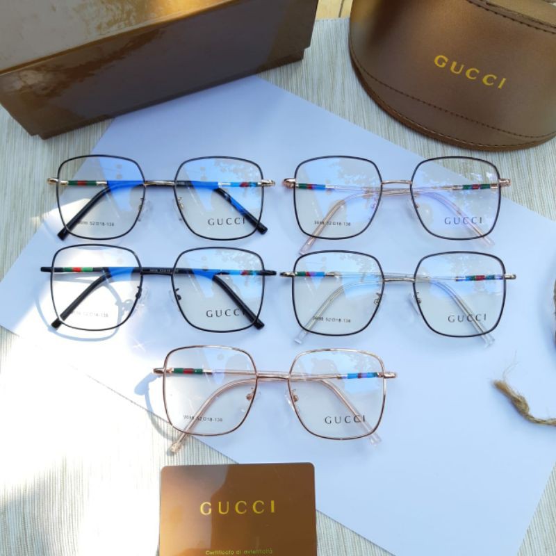 Kacamata Photocromic Antiradiasi Wanita Fashion Gucci 9698