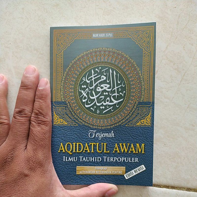 terjemah Aqidatul awam akidatul awam aqidatul awwam akidatul awwam ukuran saku