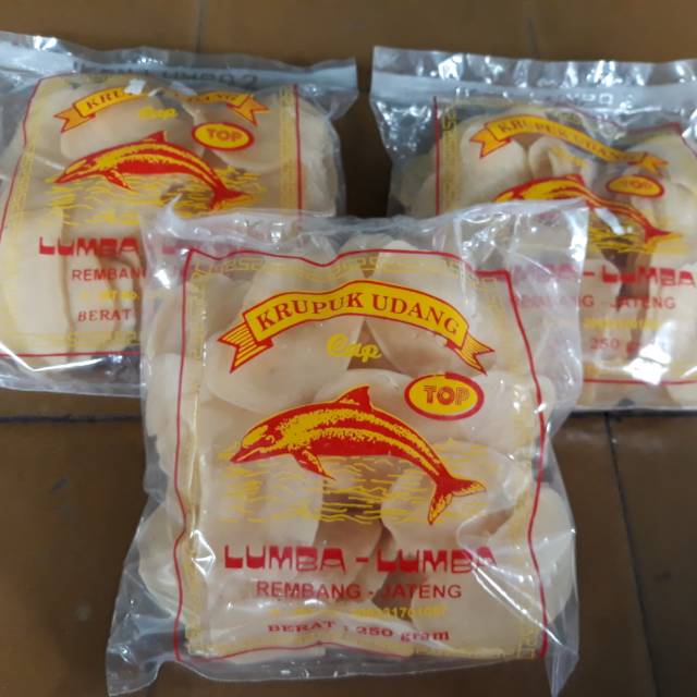 

Krupuk udang TOP lumba lumba 250 gr