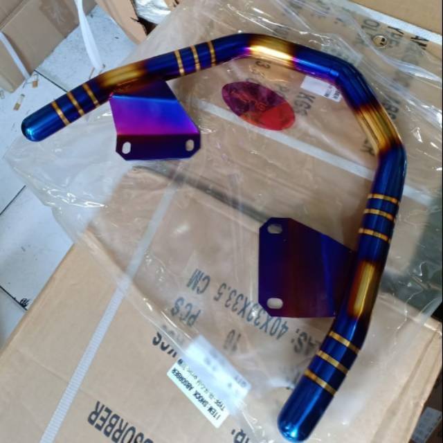 Behel jok motor NMAX N Max twotone asli bakar Thailand