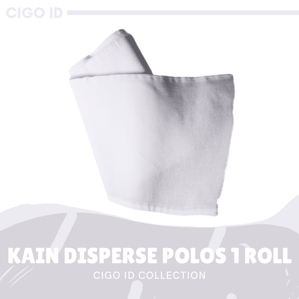 KAIN KATUN DISPERSE MIKROTEX POLOS PER ROLL