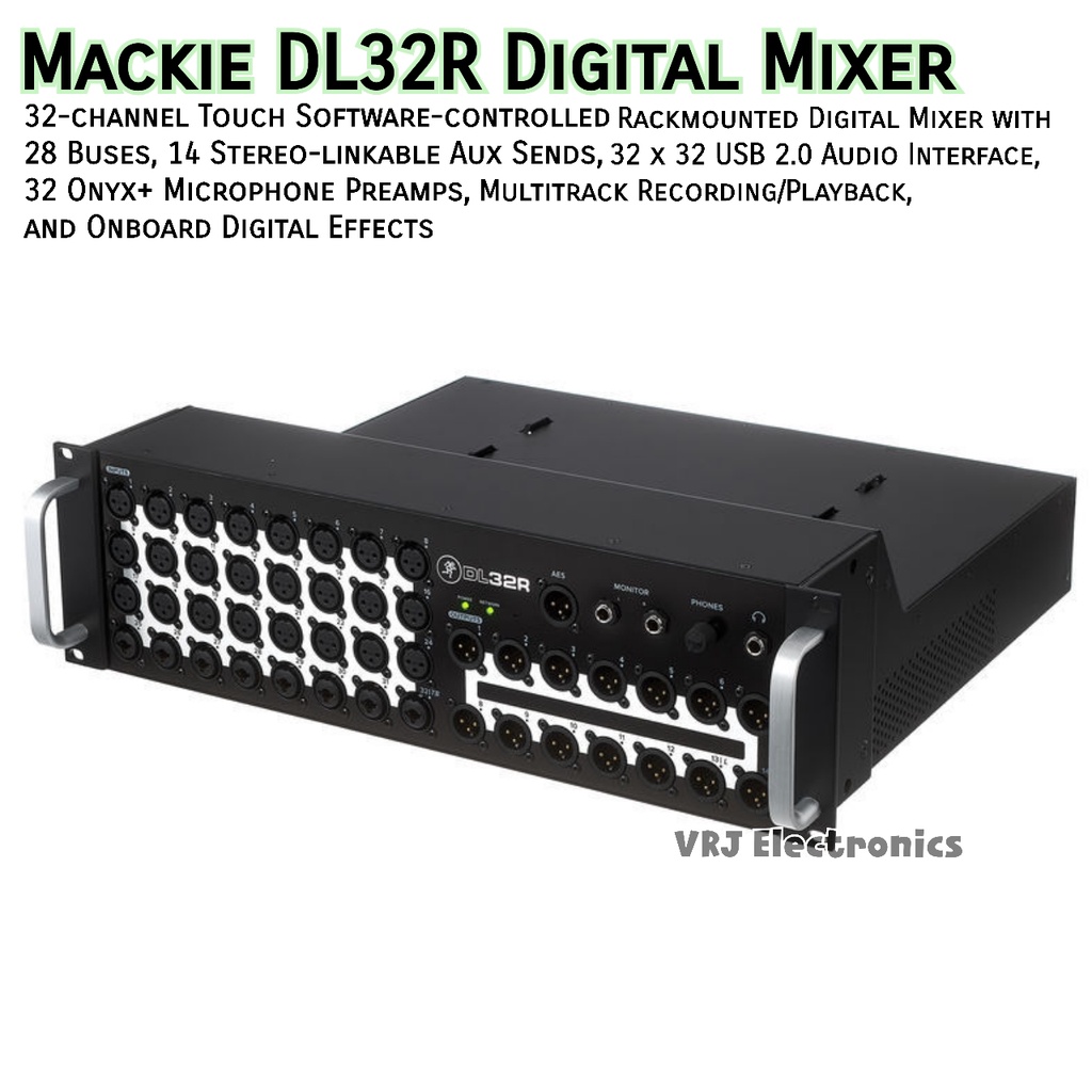 Mixer Digital Mackie DL32R 32 Channel Rackmount DL 32R