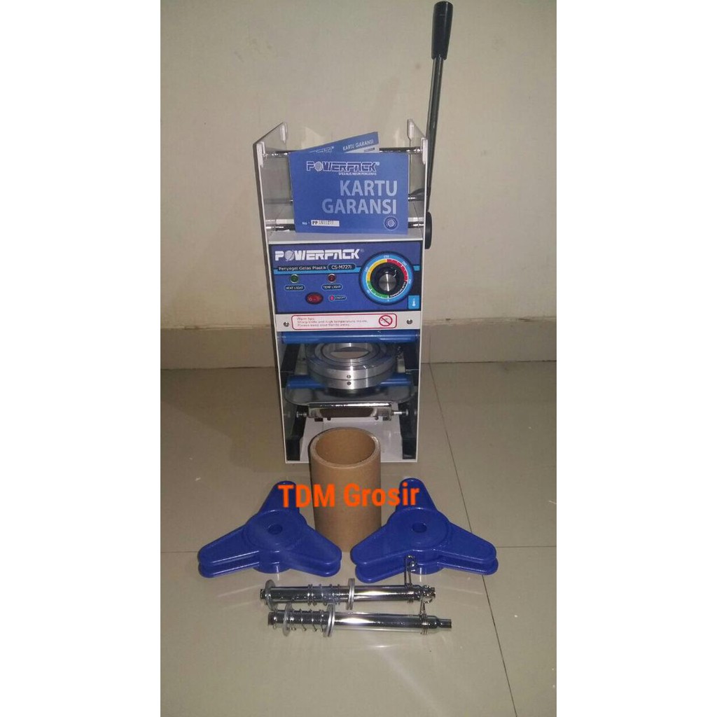 Jual Cup Sealer Mesin Penyegel Plastik Powerpack Cs M727i Gojek Shopee Indonesia 3049