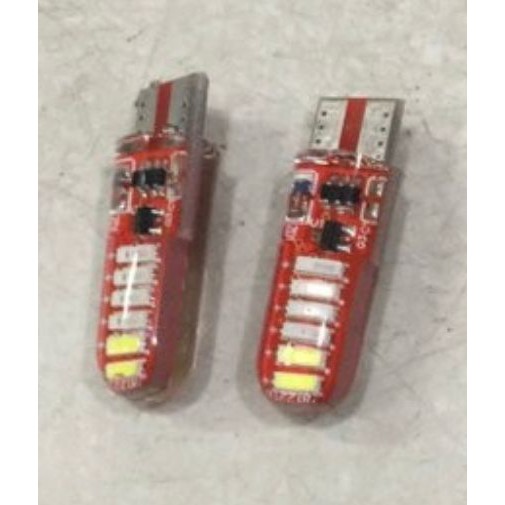 LAMPU SEN SEIN SENJA 6 LED T10 JELLY JELLYFISH 1 PCS Lampu Speedometer Tipe Diam dan Flash Semua