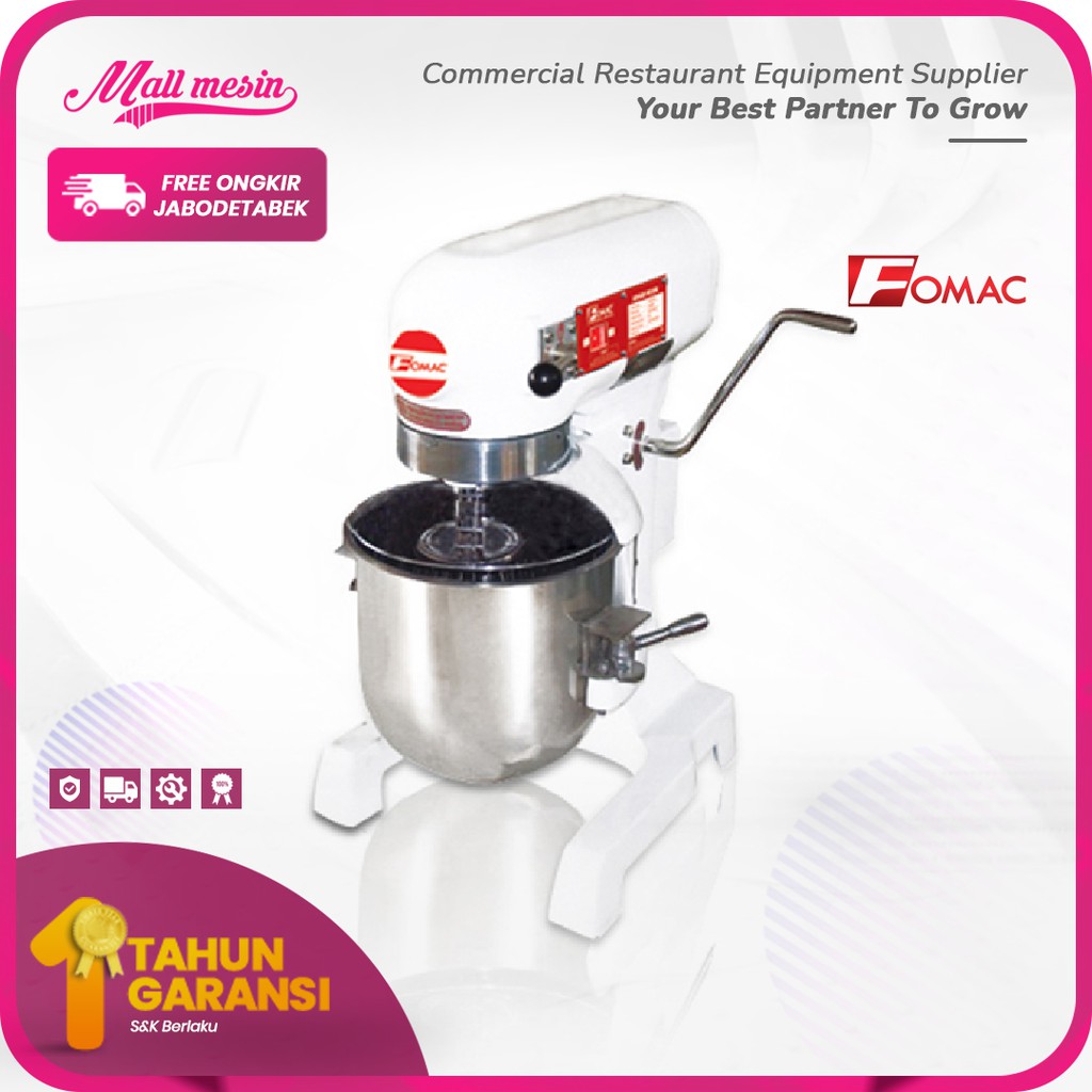 Mixer Roti / Planetary Mixer FOMAC DMX-B10