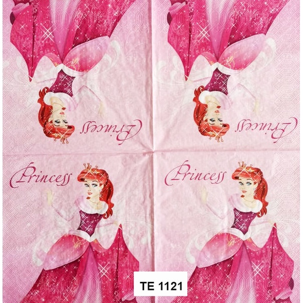 Tisu  Napkin Kerajinan  Decoupage Eropa  33X33 CM TE 1121 TTS