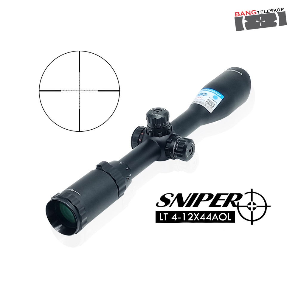 Teleskop SNIPER LT 4-12x44 AOL
