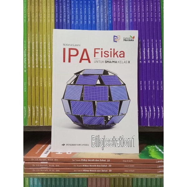 Buku IPA Fisika Kelas 10/X SMA Erlangga Kurikulum Merdeka