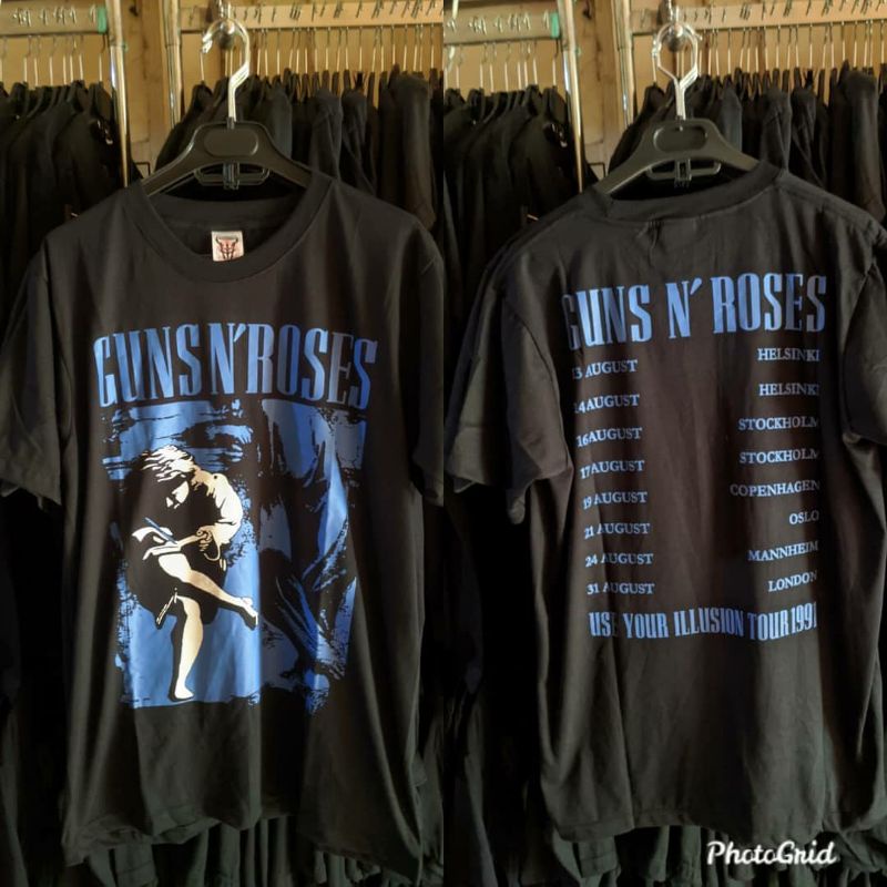 KAOS BAND GNR USE YOUR ILLUSION TOUR