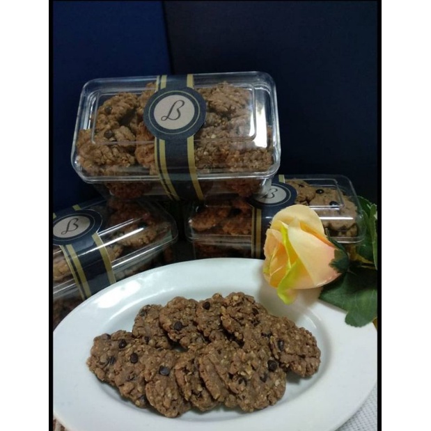 

Double Chocochip Oat Cookies 250gr / kue kering