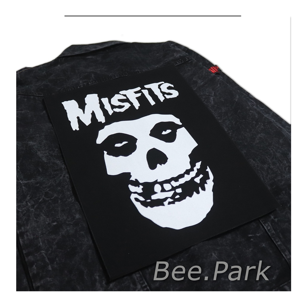 Backpatch Sablon/Patch Punggung  Misfits