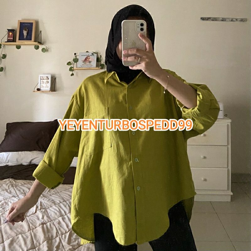 KEMEJA LINEN OVERSIZE SHIRT OVERSIZE KEMEJA POLOS SHIRT POLOS KEMEJA LINEN KEMEJA WANITA KEMEJA LINEN OVERSIZE POCKET KEMEJA BASIC LINEN• KEMEJA LINEN OVERSIZED •