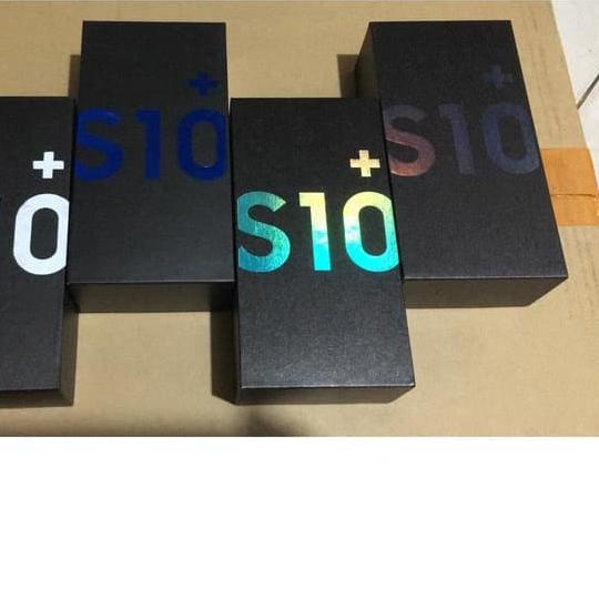 

✶ DUS/BOX/KOTAK SAMSUNG S10+ (PLUS) FULLSET BOX DAN ACC ✼