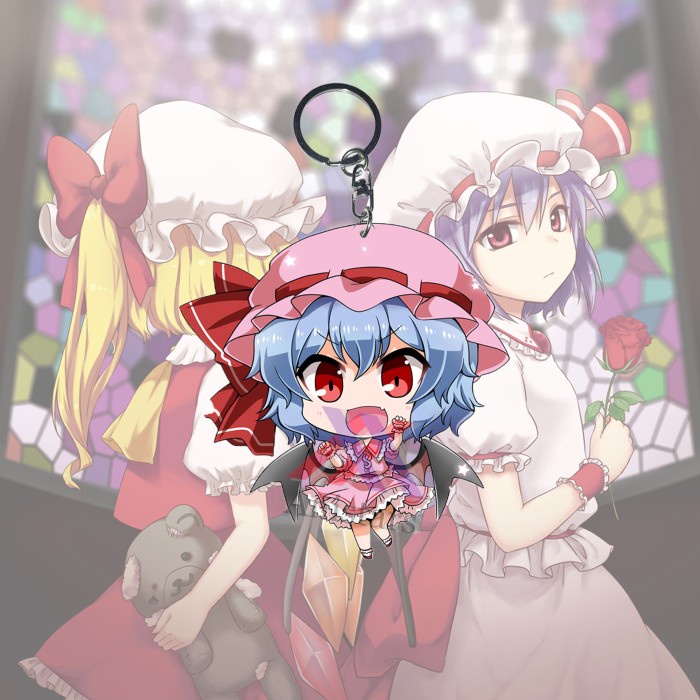 [PRE-ORDER] Gantungan Kunci Anime Touhou Project Remilia Scarlet - Ganci - Game