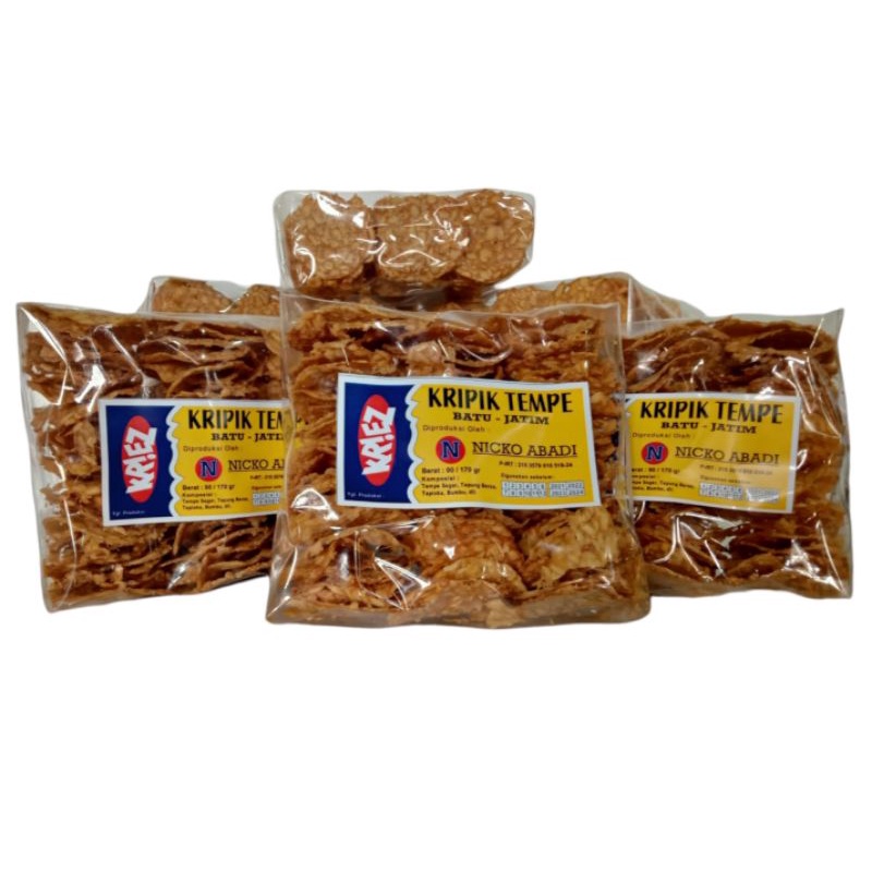 

Kripik tempe Kriez