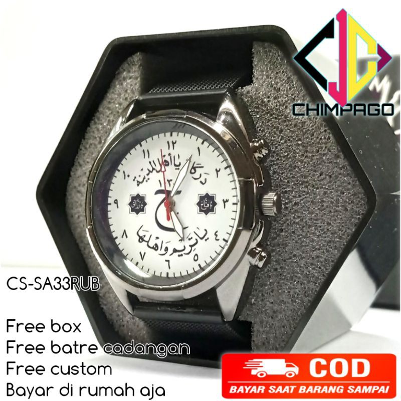 Jam tangan Pria darkah/jam tangan arabic