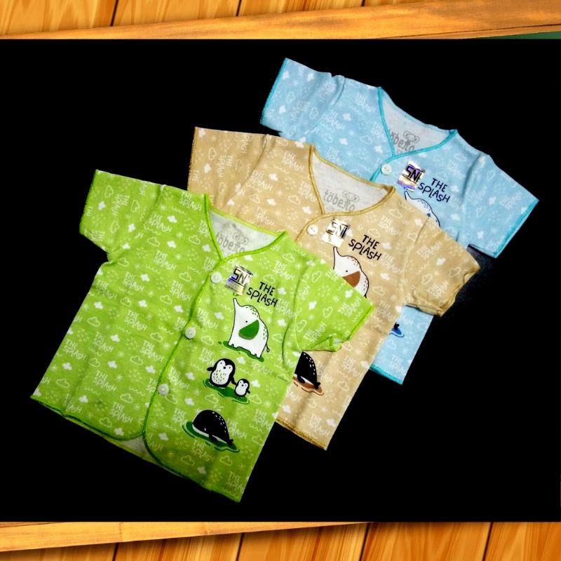 Baju bayi pendek splash NB TOBETTO