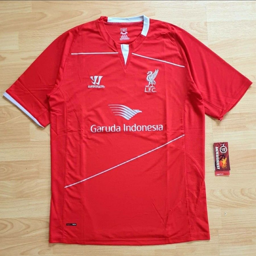 Jersey Liverpool Garuda Indonesia Training 2014-2015 England Inggris Baju Bola Grade Ori GO