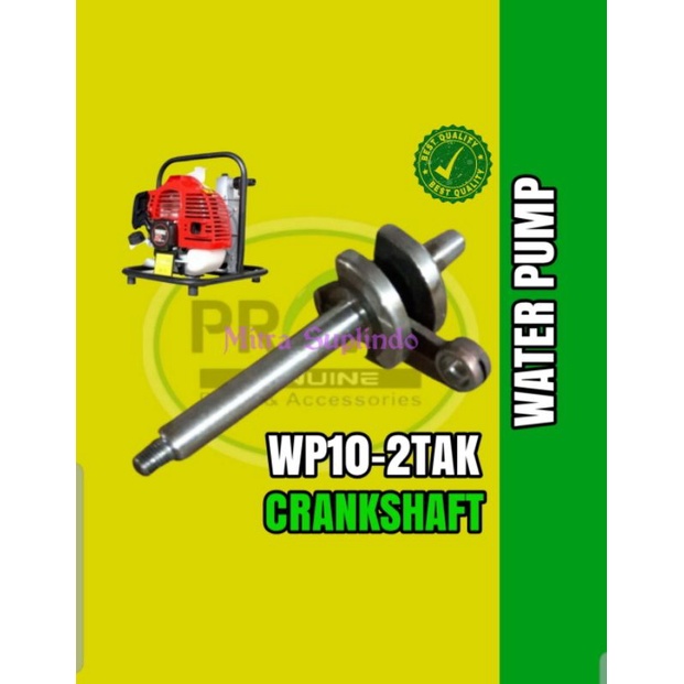 WP10 Crankshaft 2Tak mesin pompa