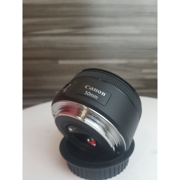 TERMURAHHHHH LENSA FIX CANON 50MM STM F1.8 SECOND LIKE NEW